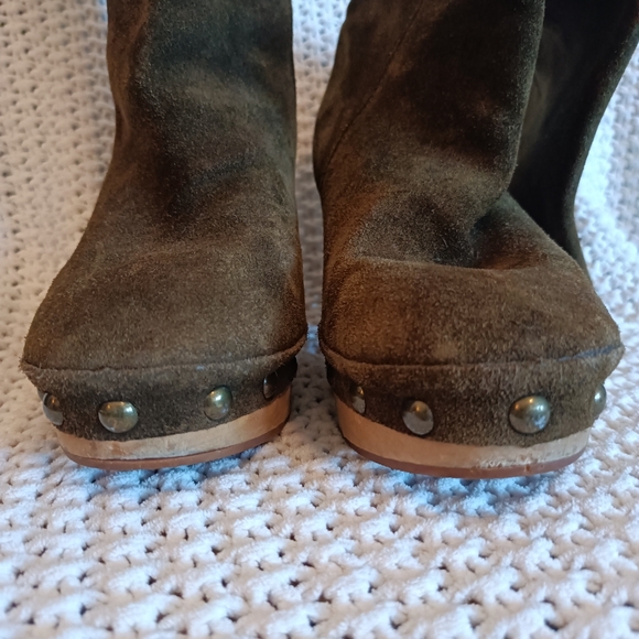 Steve Madden Tall Suede Boots - Picture 4 of 5